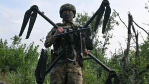 Rússia ataca exposição de drones ucranianos e ocidentais na região de Kiev, diz MD